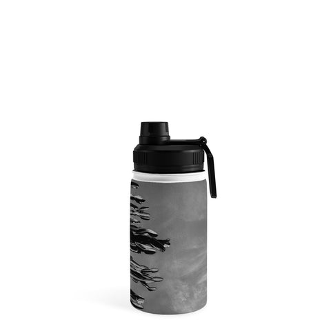 Bethany Young Photography Monochrome Cactus Sky Water Bottle