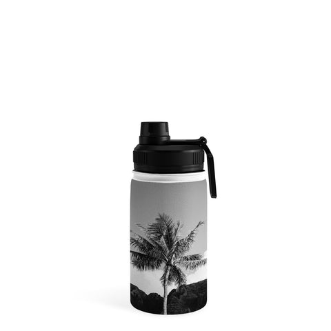 Bethany Young Photography Monochrome Hawaiian Palm Water Bottle