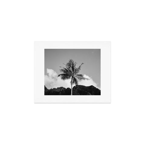 Bethany Young Photography Monochrome Hawaiian Palm Art Print