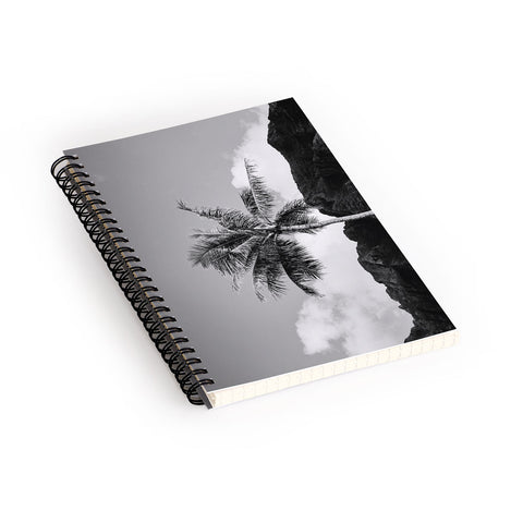 Bethany Young Photography Monochrome Hawaiian Palm Spiral Notebook