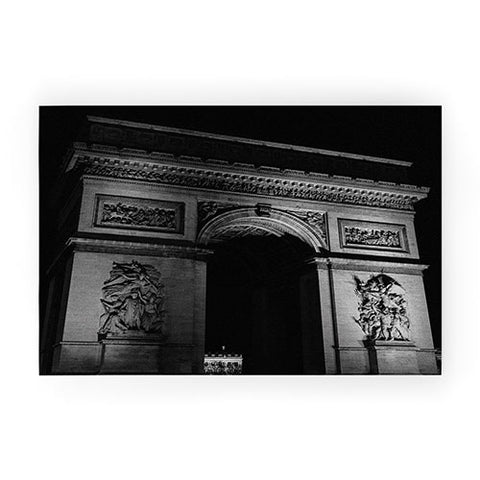 Bethany Young Photography Noir Paris V Welcome Mat