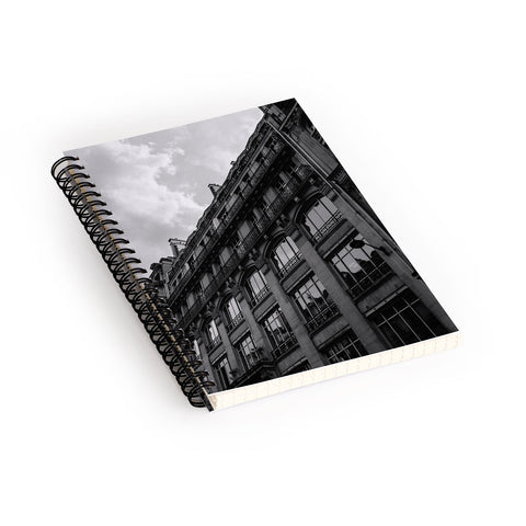Bethany Young Photography Noir Paris X Spiral Notebook