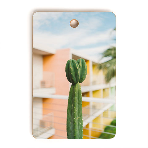 Bethany Young Photography Palm Springs Cactus II Cutting Board Rectangle
