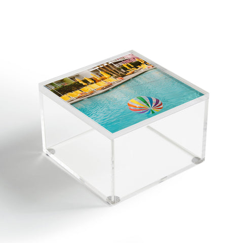 Bethany Young Photography Palm Springs Pool Day Acrylic Box
