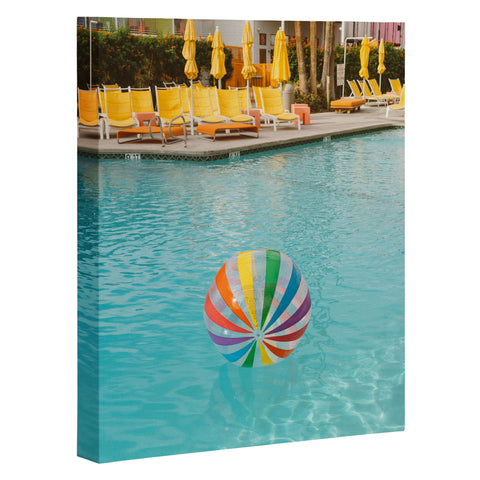 Bethany Young Photography Palm Springs Pool Day Art Canvas