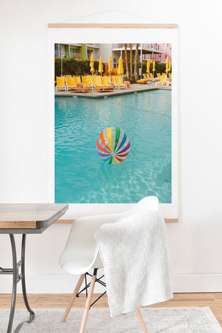 Bethany Young Photography Palm Springs Pool Day Art Print And Hanger