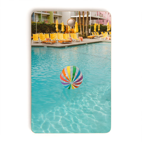 Bethany Young Photography Palm Springs Pool Day Cutting Board Rectangle