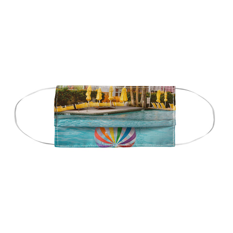 Bethany Young Photography Palm Springs Pool Day Face Mask