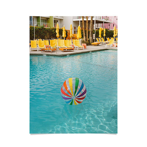 Bethany Young Photography Palm Springs Pool Day Poster