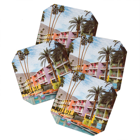 Bethany Young Photography Palm Springs Pool Day VII Coaster Set