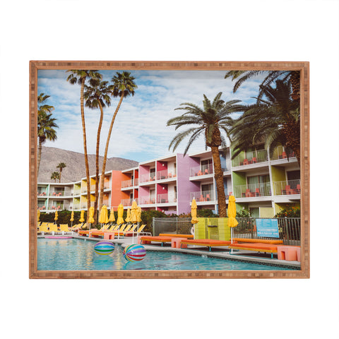 Bethany Young Photography Palm Springs Pool Day VII Rectangular Tray