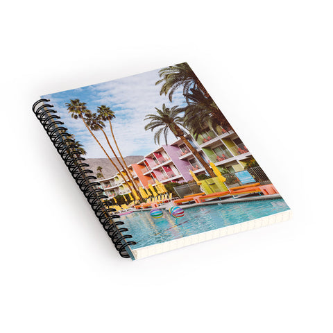 Bethany Young Photography Palm Springs Pool Day VII Spiral Notebook