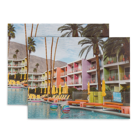 Bethany Young Photography Palm Springs Pool Day VII Placemat