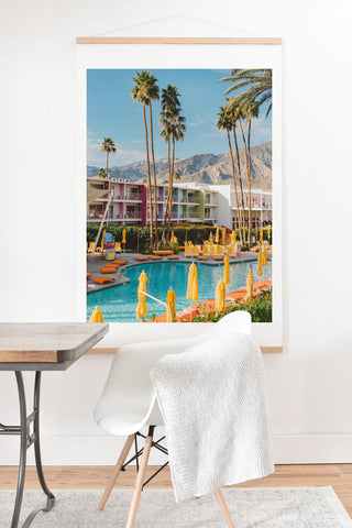 Bethany Young Photography Palm Springs Pool Day VIII Art Print And Hanger