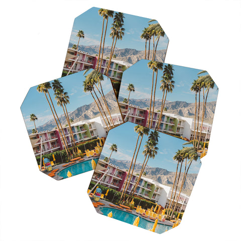 Bethany Young Photography Palm Springs Pool Day VIII Coaster Set