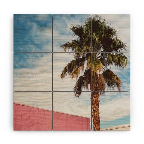 Bethany Young Photography Palm Springs Vibes Wood Wall Mural