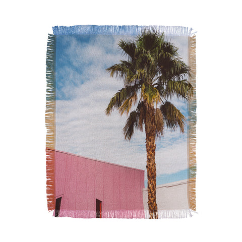 Bethany Young Photography Palm Springs Vibes Throw Blanket
