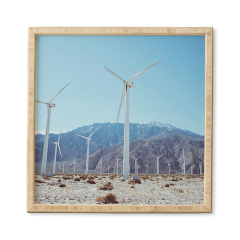 Bethany Young Photography Palm Springs Windmills IV Framed Wall Art