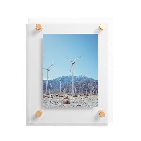 Bethany Young Photography Palm Springs Windmills IV Floating Acrylic Print