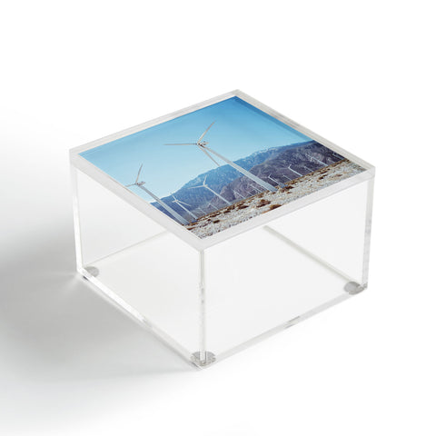 Bethany Young Photography Palm Springs Windmills IV Acrylic Box
