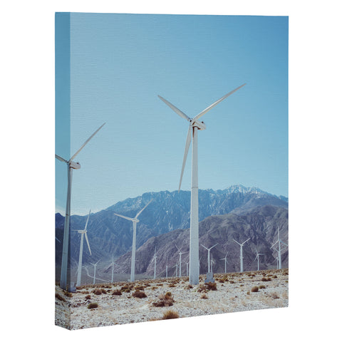 Bethany Young Photography Palm Springs Windmills IV Art Canvas