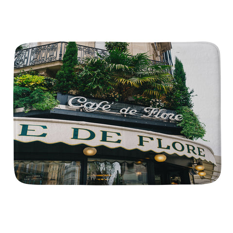 Bethany Young Photography Paris Cafe IV Memory Foam Bath Mat