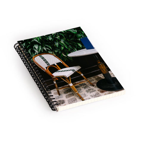 Bethany Young Photography Paris Cafe Spiral Notebook