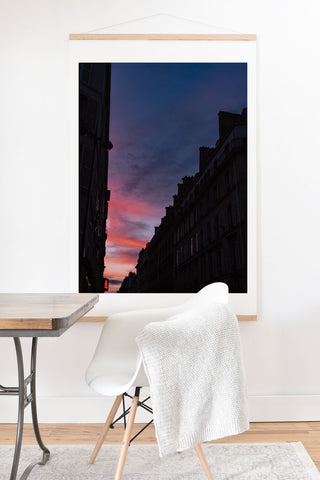 Bethany Young Photography Paris Sunset VIII Art Print And Hanger