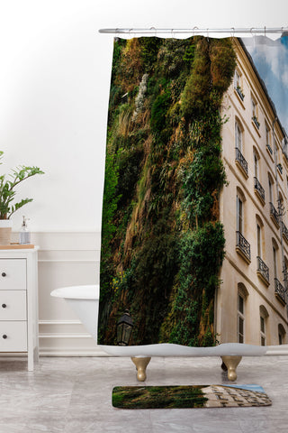Bethany Young Photography Parisian Vertical Garden III Shower Curtain And Mat