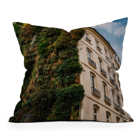 Bethany Young Photography Parisian Vertical Garden III Throw Pillow