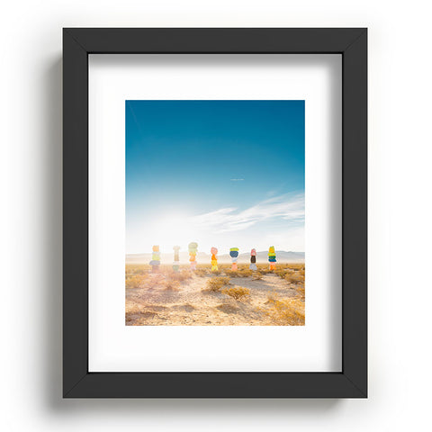 Bethany Young Photography Seven Magic Mountains Sunrise Recessed Framing Rectangle