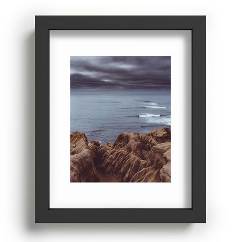 Bethany Young Photography Sunset Cliffs Storm Recessed Framing Rectangle
