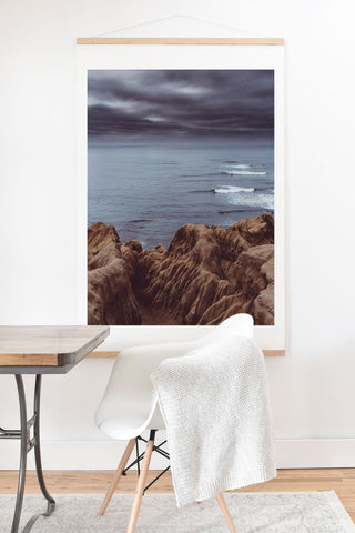 Bethany Young Photography Sunset Cliffs Storm Art Print And Hanger