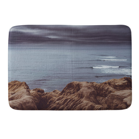 Bethany Young Photography Sunset Cliffs Storm Memory Foam Bath Mat
