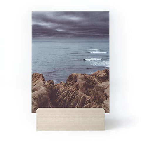 Bethany Young Photography Sunset Cliffs Storm Mini Art Print