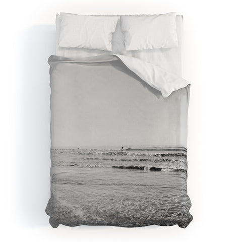 Bethany Young Photography Surfing Monochrome Duvet Cover