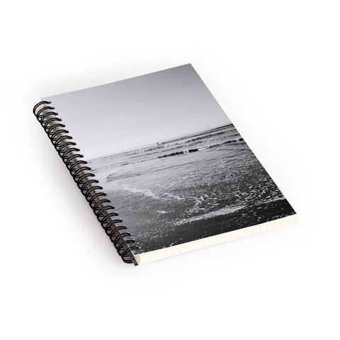 Bethany Young Photography Surfing Monochrome Spiral Notebook