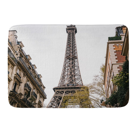 Bethany Young Photography The Eiffel Tower Memory Foam Bath Mat