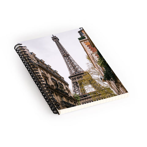 Bethany Young Photography The Eiffel Tower Spiral Notebook