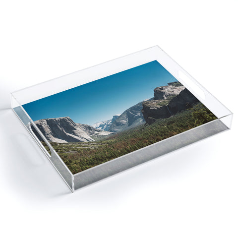Bethany Young Photography Tunnel View Yosemite National Acrylic Tray