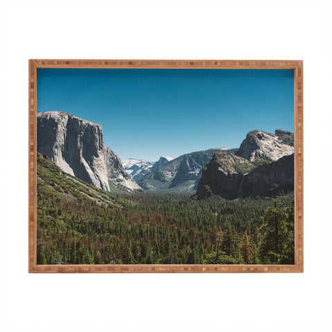 Bethany Young Photography Tunnel View Yosemite National Rectangular Tray