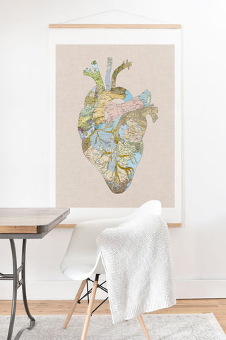Bianca Green A Travelers Heart Art Print And Hanger