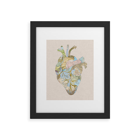 Bianca Green A Travelers Heart Framed Art Print