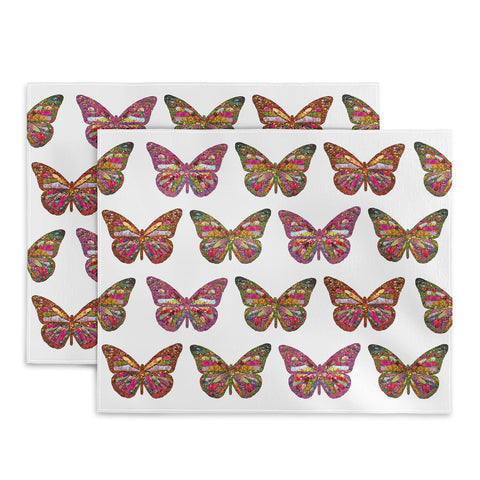 Bianca Green Butterflies Fly Placemat