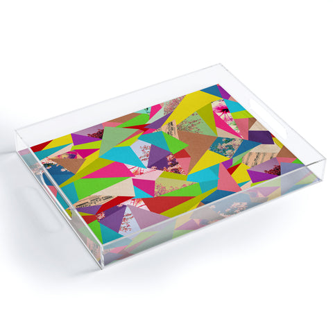 Bianca Green Colorful Thoughts Acrylic Tray