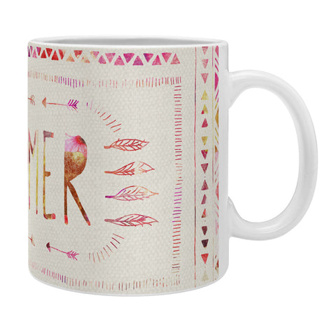 Bianca Green Dreamer Pink Coffee Mug