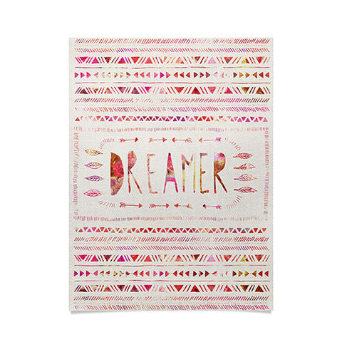 Bianca Green Dreamer Pink Poster