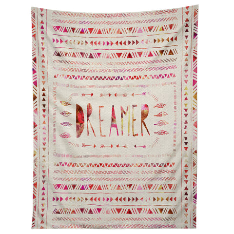 Bianca Green Dreamer Pink Tapestry