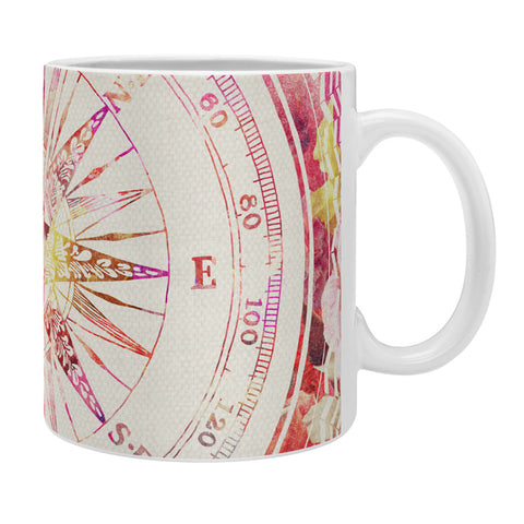 Bianca Green Follow Your Own Path Pink Coffee Mug