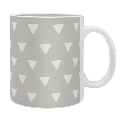 Bianca Green Geometric Confetti Grey Coffee Mug